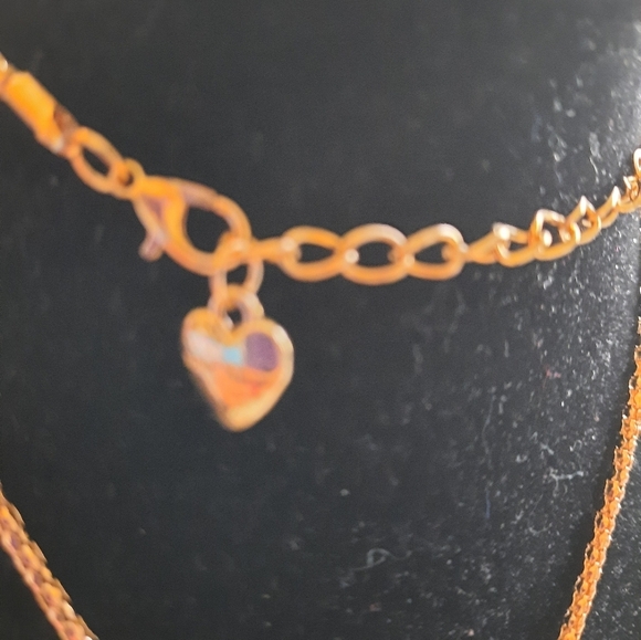 NWT Betsey Johnson Gold and Green Dragonfly Pendant Necklace - Picture 4 of 9